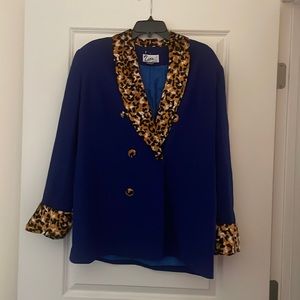 Womens dress jacket double breasted